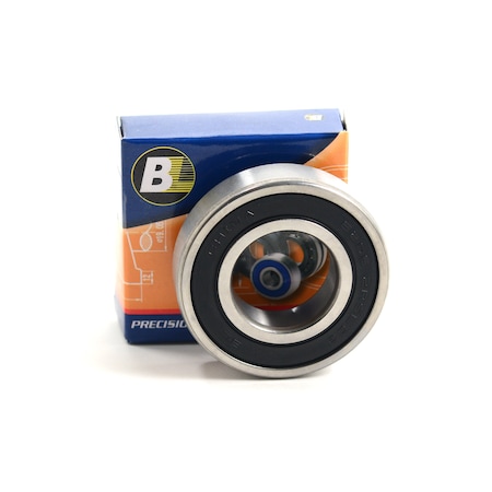 Tritan Deep Grv Ball Bearing, 2 Rubber Seals, 1-in. Bore Dia., 52mm OD, 15mm Width, C3 Internal Clearance 6205X1 2RS/C3 PRX